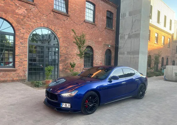 maserati ghibli wielkopolskie Maserati Ghibli cena 165000 przebieg: 100800, rok produkcji 2016 z Leszno